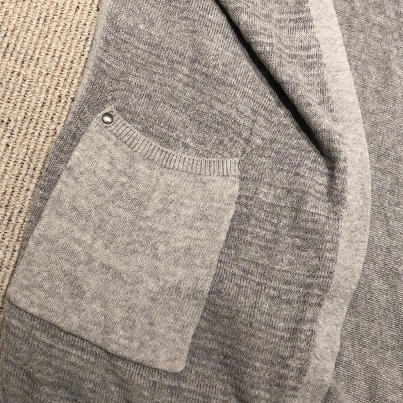 Calvin Klein Jeans Long Grey Cardigan - Picture 3 of 6